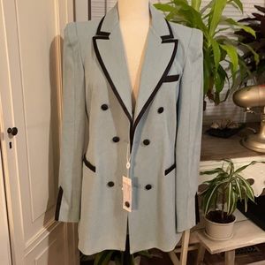 NWT Valentina Shah Denim Jessica Blazer